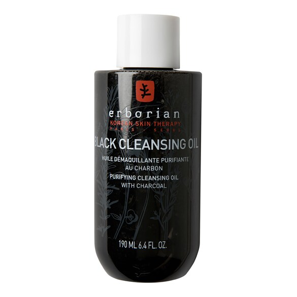 Black Cleansing Oil – Reinigendes Abschminköl mit Kohle, ERBORIAN
