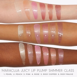 Maracuja Juicy Lip Shimmer Glass Plump - Aufpolsternder schimmernder Lipgloss