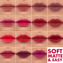 Soft Matte & Easy - Mattweicher Lippenstift
