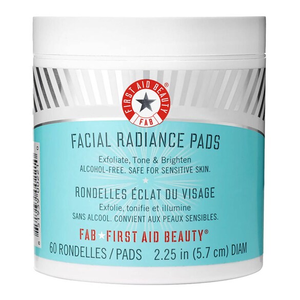 Facial Radiance Pads - Wattepads Strahlende Gesichtshaut, FIRST AID BEAUTY