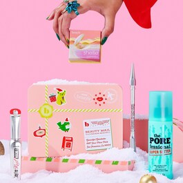 Gorgeous Holiday Set - Mascara, Rouge, Augenbrauenstift & Setting Spray