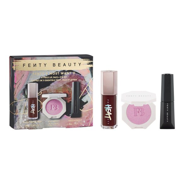 FENTY'S MOST WANT'D Set - Set mit 3 Produkten für Lippen, Teint und Augen