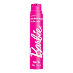 Fluorid + - Rosa Bubblegum-Zahnpasta Barbie, HISMILE