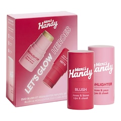 Let's Glow Heroes Kit - Highlighter + Rouge, MERCI HANDY