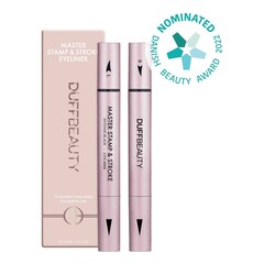 Master Stamp & Stroke Eyeliner Intense Black, DUFFBeauty