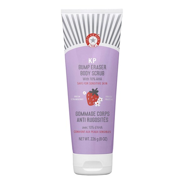 KP Body Scrub Strawberry - AHA-Körperpeeling mit Erdbeere für sofortige Zartheit, FIRST AID BEAUTY