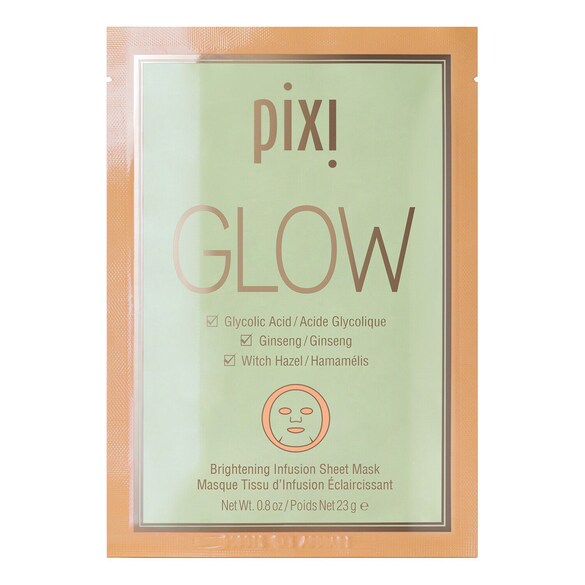 Glow - Brightening Infusion Sheet Mask, PIXI