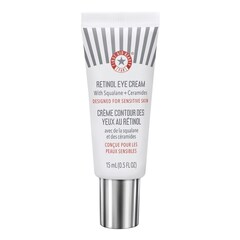 Retinol Eye Cream - Augenkonturencreme mit Retinol + Squalan + Ceramiden, FIRST AID BEAUTY