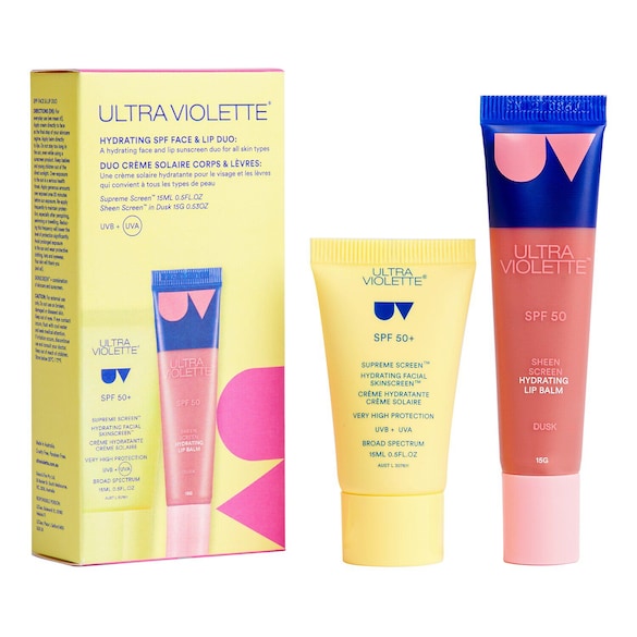 Duo Sonnenschutzcreme Körper und Lippen - Pflegeset, ULTRA VIOLETTE