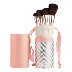 Pinselset Gesicht - Set mit 4 Make-up-Pinseln für das Gesicht, SEPHORA COLLECTION