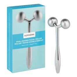 Dual -headed facial roller - Gesichtsroller mit zwei Aufsätzen