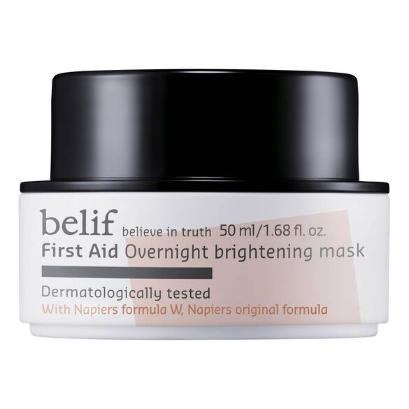 first aid overnight brightening mask maske fur die nacht