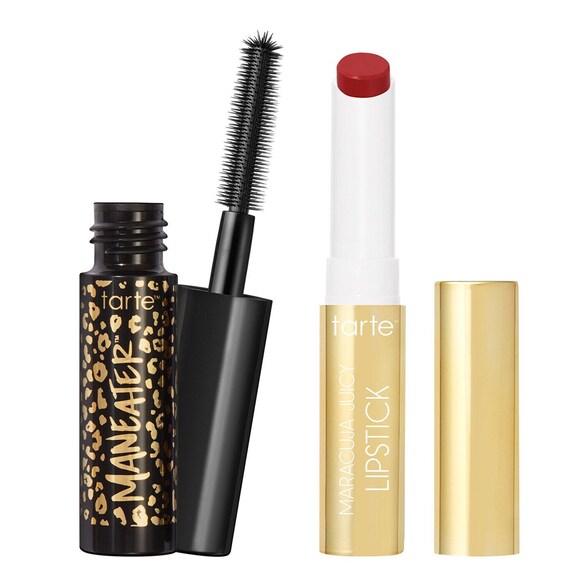 Coffret essentiels festifs - Duo für Augen und Lippen, TARTE
