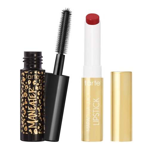 Tarte - Coffret Essentiels Festifs - Duo Für Augen Und Lippen - -btg Set Festive Eyes & Lips Set