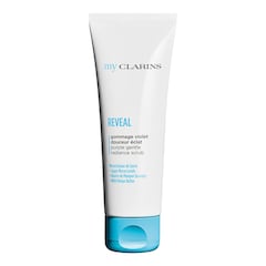 my CLARINS REVEAL purple gentle radiance scrub - Sanftes Gesichtspeeling, MY CLARINS