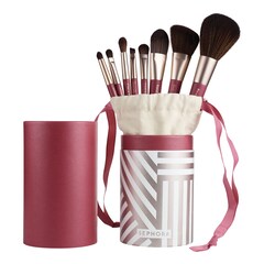 Pinselset für Fortgeschrittene - Set mit 8 Make-up-Pinseln für Augen und Gesicht, SEPHORA COLLECTION