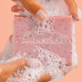 Duschgel ohne Flasche Rose & Karité - pH-neutrale Seife 