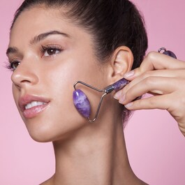 Gesichtsroller aus Amethyst - Accessoire fürs Gesicht