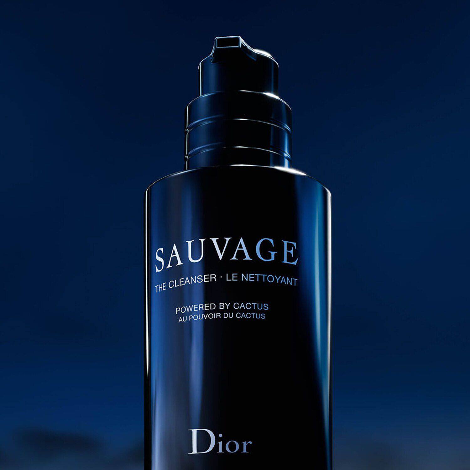 Sauvage Gesichtsreiniger Schwarze Kohle und Kaktus