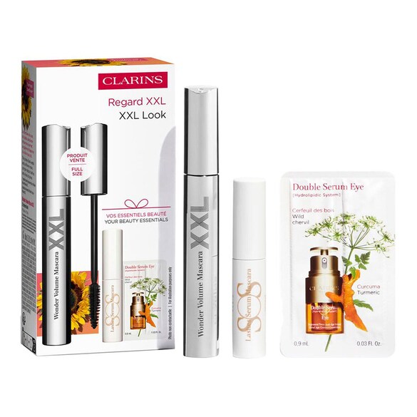 Mascara Wonder Volume XXL Set - Mascara-Set für ausdrucksstarke Augen, CLARINS