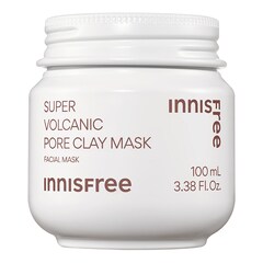Heilerdemaske mit Vulkangestein und AHAs - Porenreduzierende Maske, INNISFREE