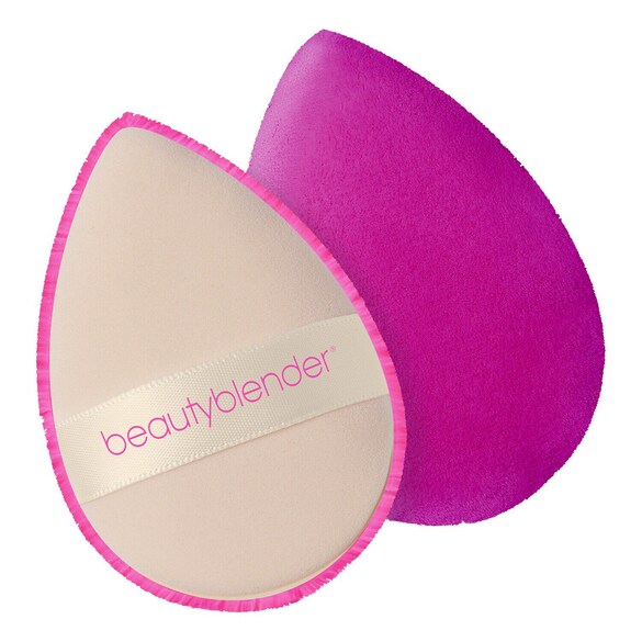 POWER POCKET PUFF™ Doppelseitige Puderquaste zum Aufnehmen und Baking, BEAUTYBLENDER