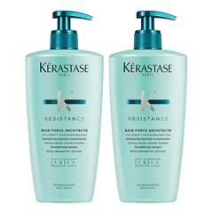 Resistance Bain Force Architecte Shampoo (2x500ml), KÉRASTASE