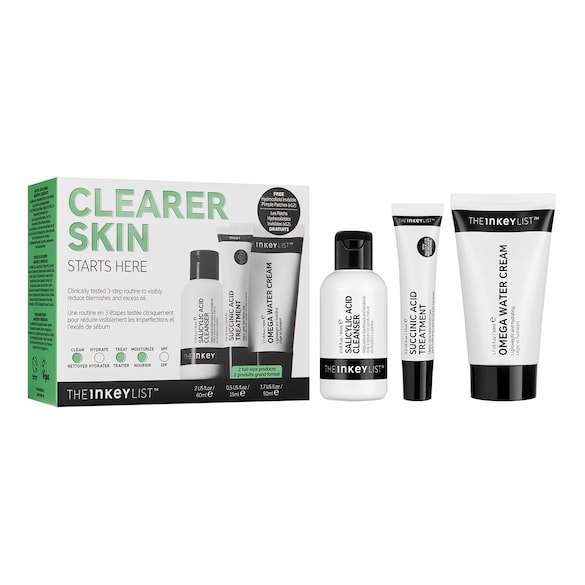 Clearer Skin Starts Here - Anti-Unreinheiten-Pflegeset, THE INKEY LIST