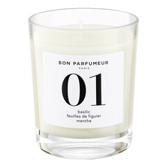 Candle 01 - Basil, Fig, Leaf mint – Kerze, BON PARFUMEUR