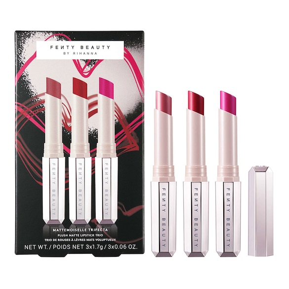 Mattemoiselle Trifecta Plush Matte Lipstick Trio Von Fenty Beauty Sephora Mattemoiselle Trifecta Plush Matte Lipstick Trio Von Fenty Beauty Sephora