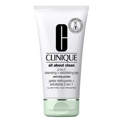 All About Clean™ 2-in-1 Cleansing + Exfoliating Jelly, CLINIQUE