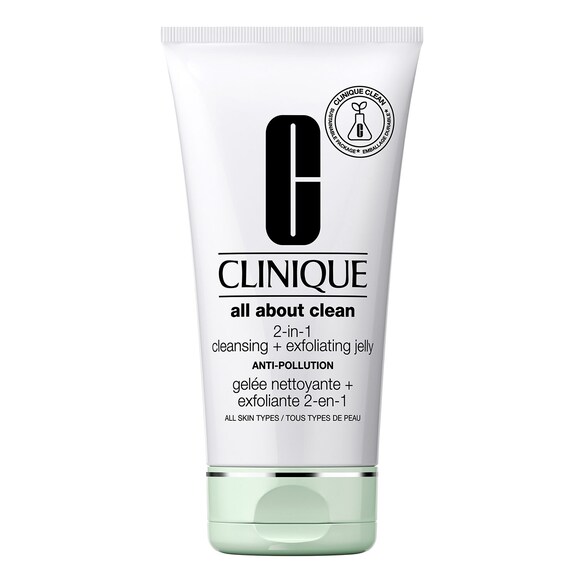 All About Clean™ 2-in-1 Cleansing + Exfoliating Jelly, CLINIQUE