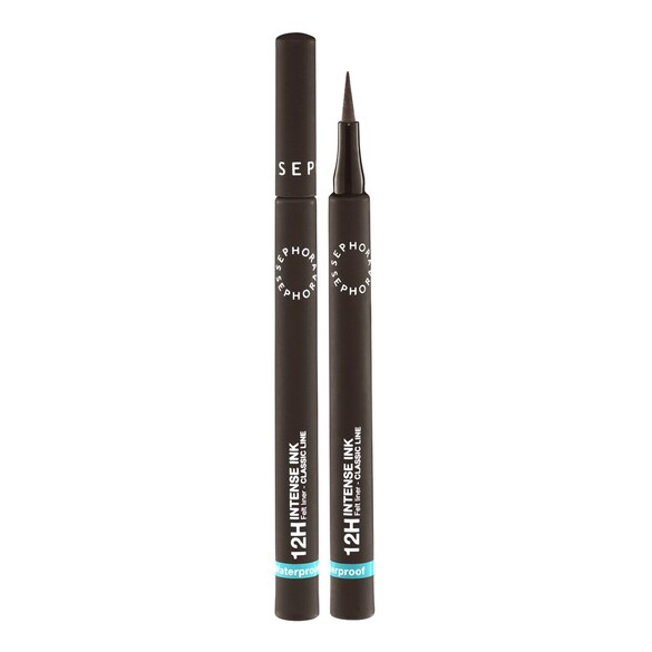 12H Intense Ink Felt Liner Classic Line - Präziser Intensiver Filzstift-Eyeliner, SEPHORA COLLECTION