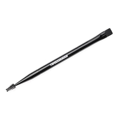Flat Brow Brush & Spoolie - Flacher Augenbrauenpinsel & Bürstchen, TWEEZERMAN