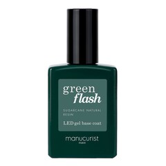 Nagellack Green Flash - Semi-permanenter Nagellack Base Coat, MANUCURIST