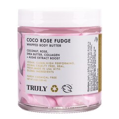 Body Coco Rose Fudge Whipped Butter, TRULY