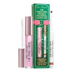 Lip Injection Liner & Plumping Gloss -  Make-up-Set, TOO FACED