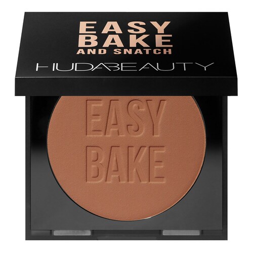 Huda Beauty - Easy Bake And Snatch - Kompaktpuder - easy Bake Powder Pressed Coffee Cake