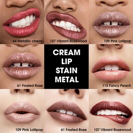 Cream Lip Stain Metallic Langanhaltender Lippenstift