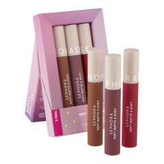 Moving Lights-  3er-Set zarte, matte Lippenstifte Soft Matte & Easy, SEPHORA COLLECTION