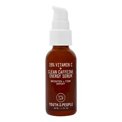 15% Vitamin C+ Clean - Energizing Serum mit Koffein , YOUTH TO THE PEOPLE