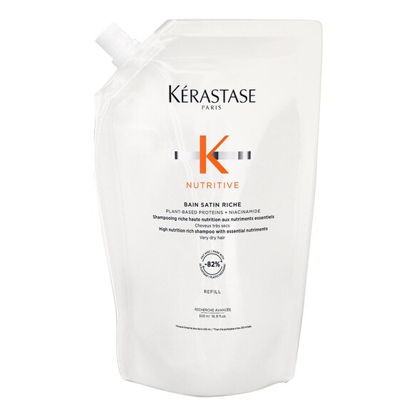 Bain Satin Riche Nachfüllpack 2 - für trockenes Haar, KÉRASTASE