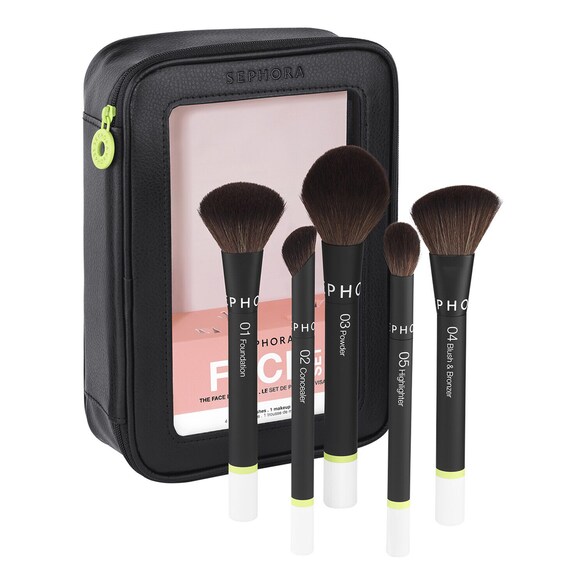 Le Set de Pinceaux Visage - Intuitive Anwendung, perfektes Finish, SEPHORA COLLECTION