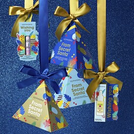 From Secret Santa - Überraschungstäschchen mit Kohle- und Koffeinpflege