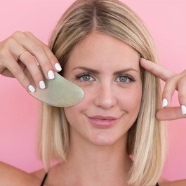 Gua Sha Jade Gesichtsmassagetool