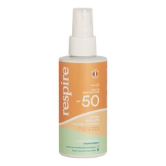 Natürlicher & mineralischer Sonnenschutzspray LSF 50, RESPIRE