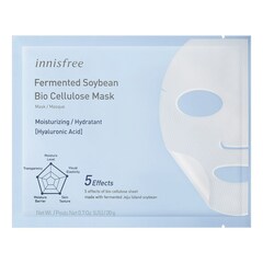 Fermented Soybean Bio Cellulose Mask - Moisturizing Hyaluronic Acid, INNISFREE