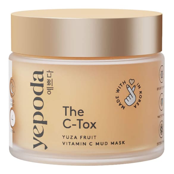 The C-Tox - Schlammmaske mit Vitamin C und Kurkuma, YEPODA