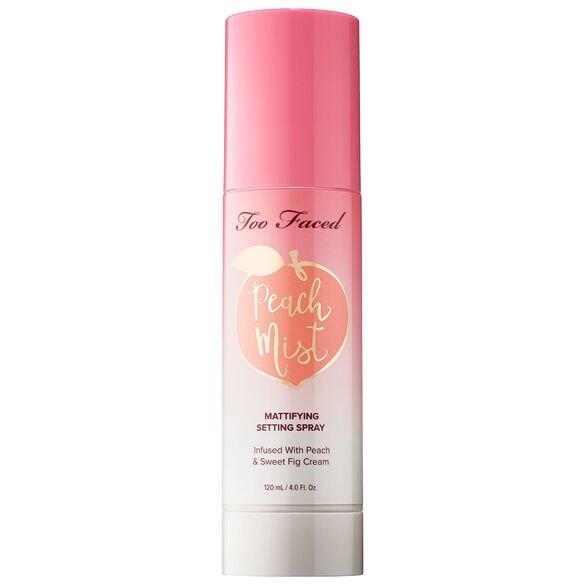 Peach Mist Mattierendes Setting Spray, TOO FACED
