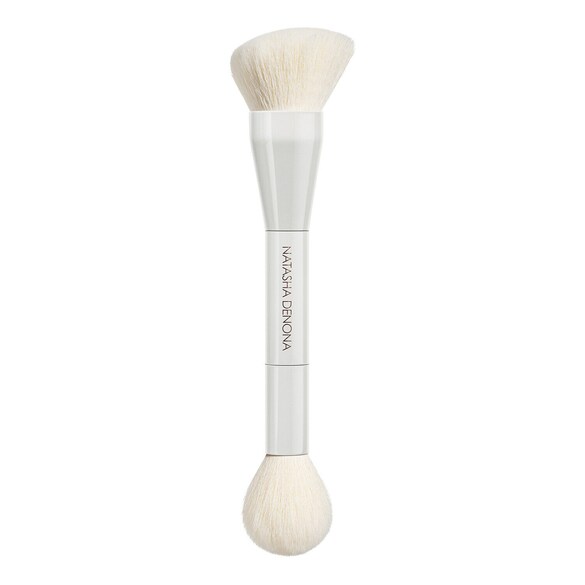 HY-GEN FACE BRUSH - Gesichts- und Highlighterpinsel mit zwei Enden, NATASHA DENONA